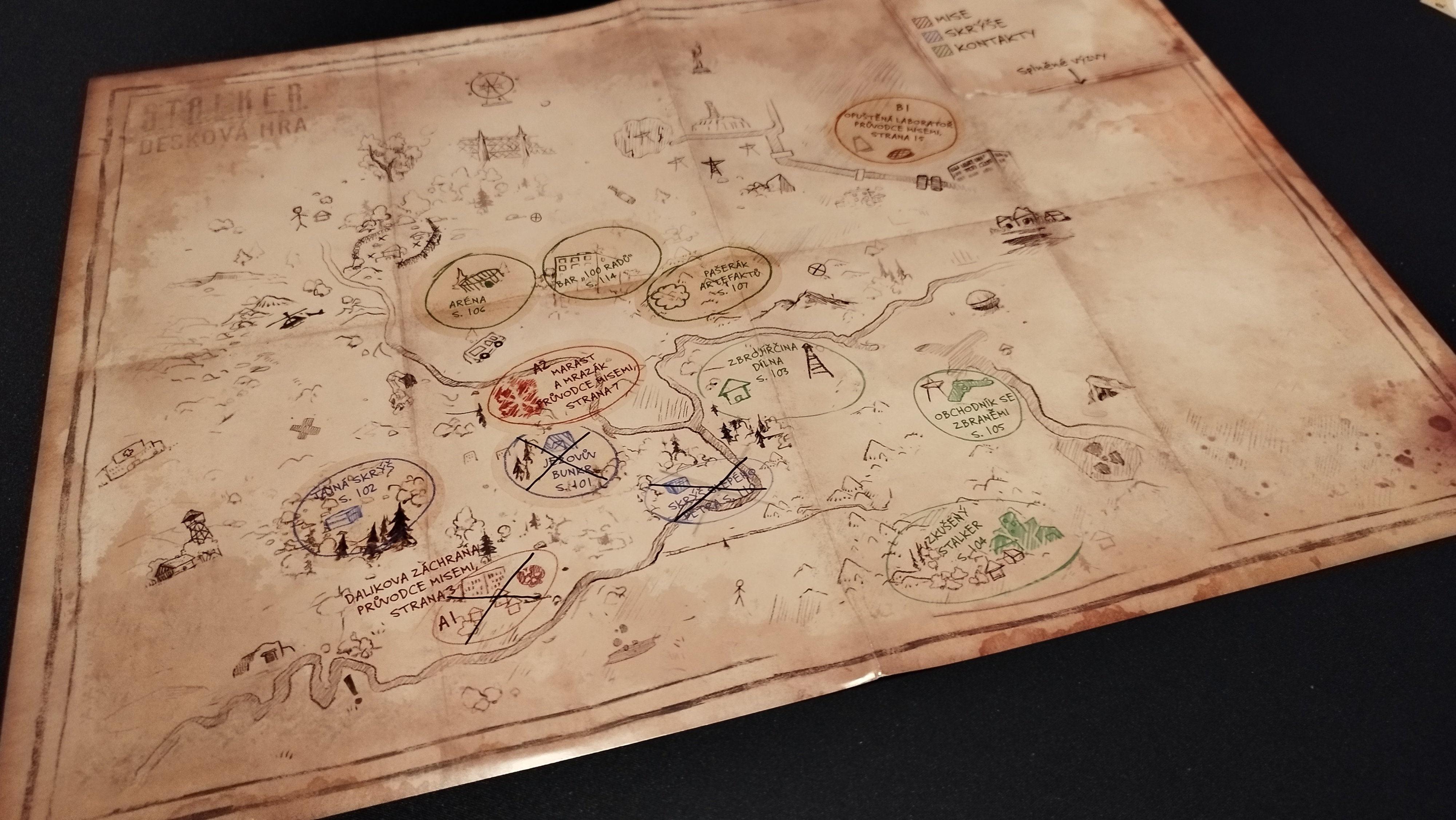 S.T.A.L.K.E.R. Desková hra