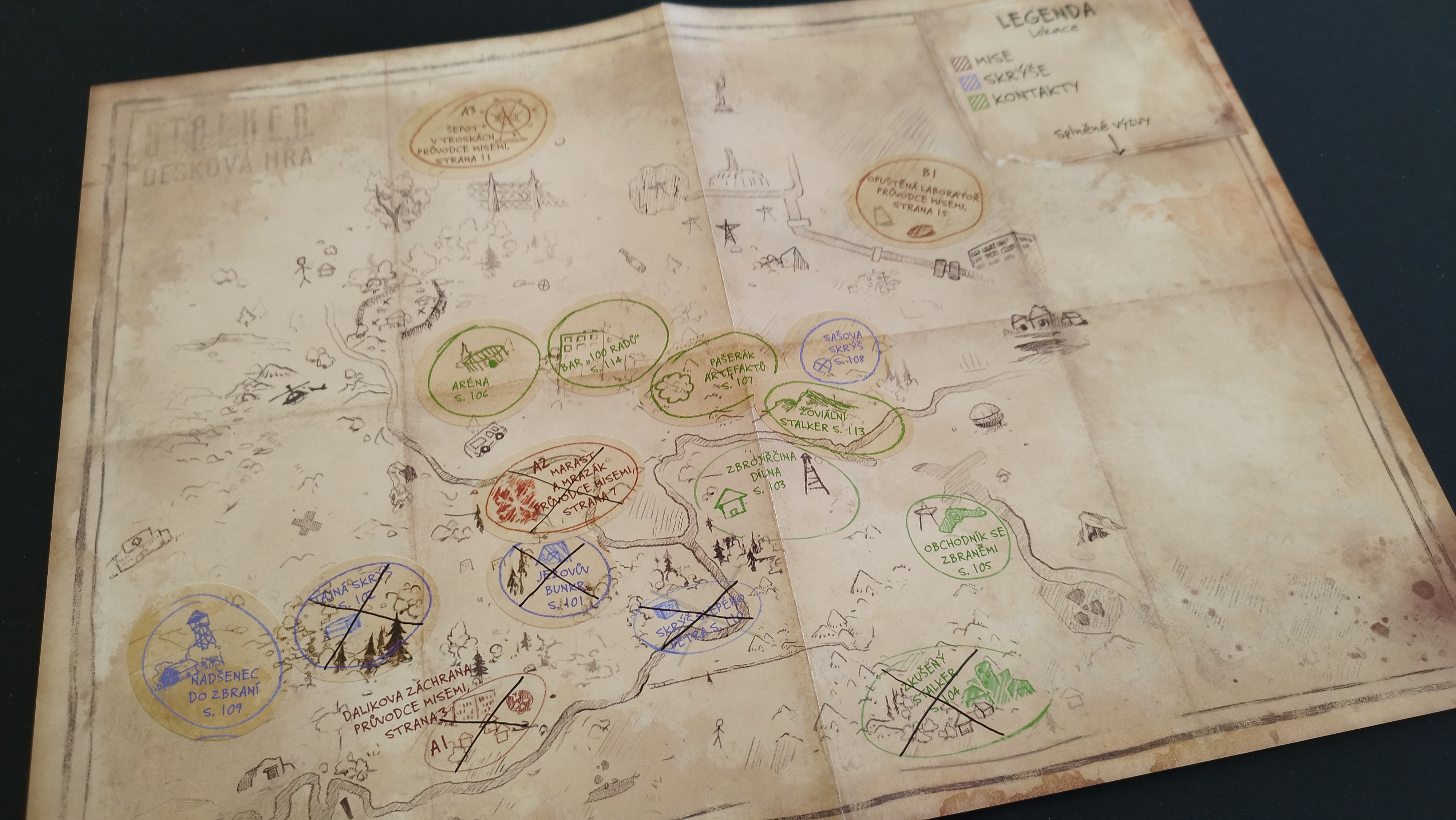 S.T.A.L.K.E.R. Desková hra