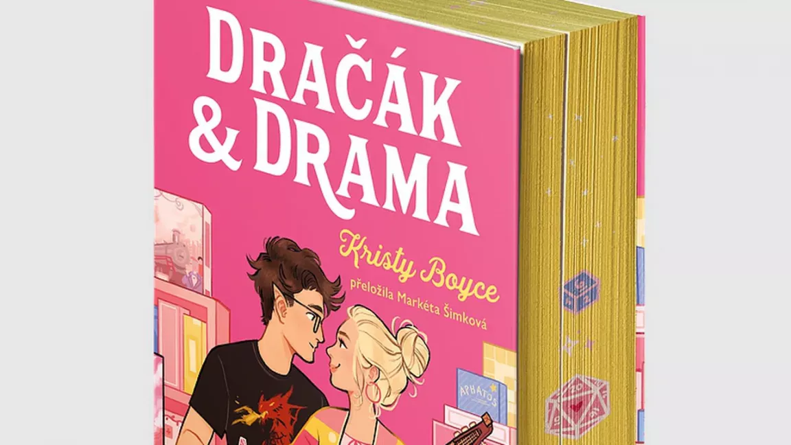 Kniha Dračák & Drama spojuje vášeň pro D&D, muzikály a četbu pro dospívající