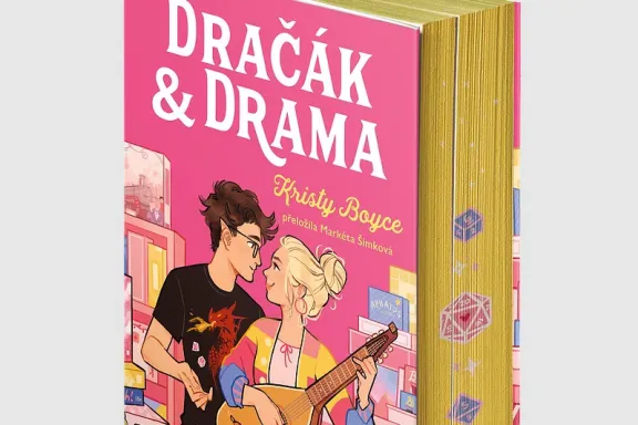 Kniha Dračák & Drama spojuje vášeň pro D&D, muzikály a četbu pro dospívající