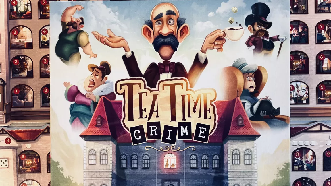 Tea Time Crime – recenze rodinného pátrání s chytrým využitím kostek