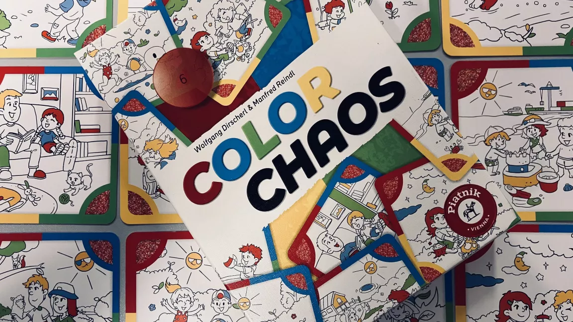 Color Chaos – recenze barevné postřehovky pro nejmenší