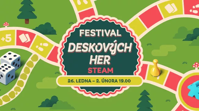 Festival deskových her Steam 2026