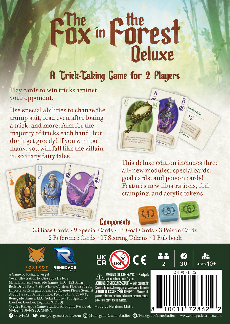 The Fox in the Forest Deluxe