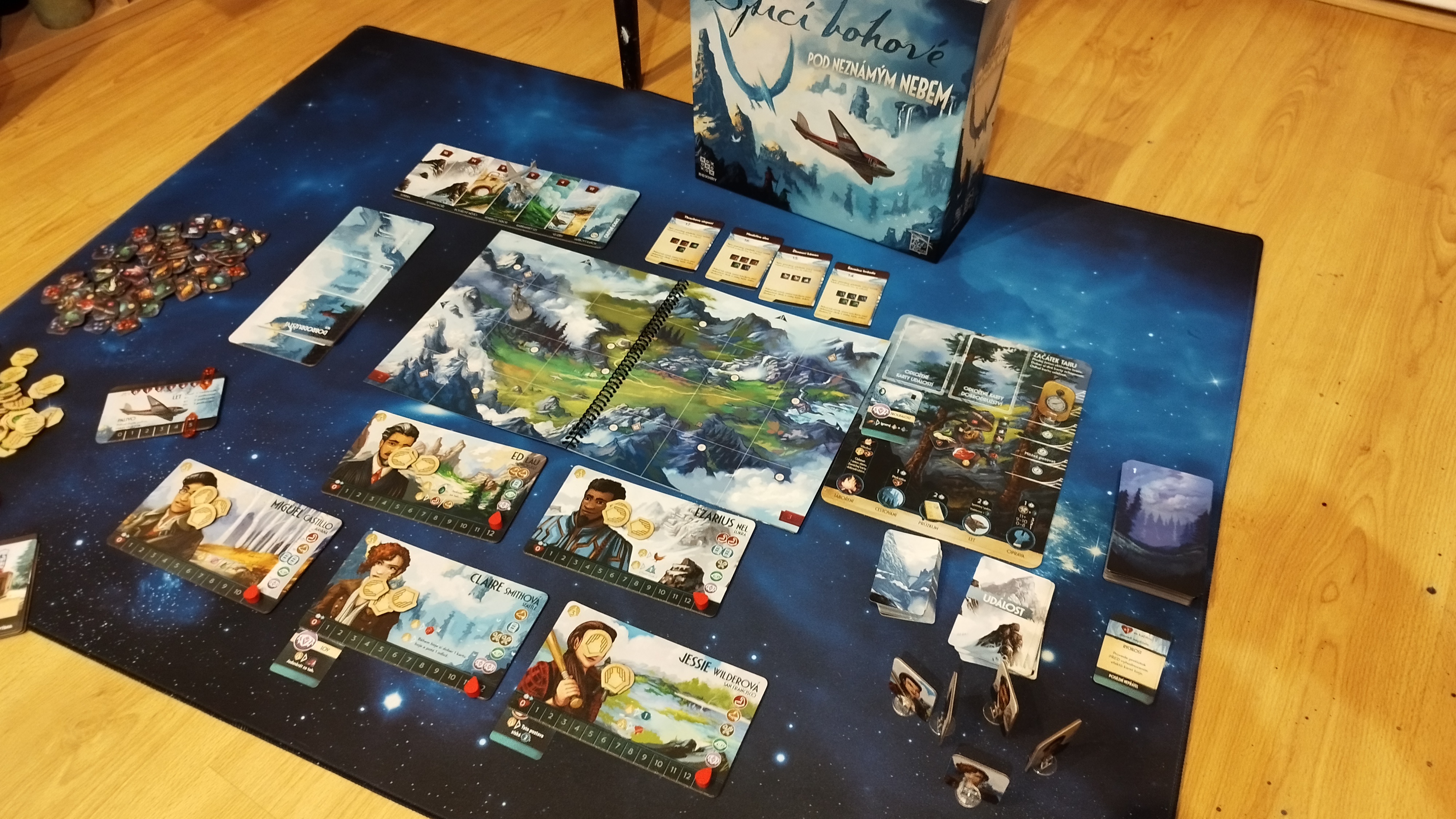 Spící bohové: Pod neznámým nebem