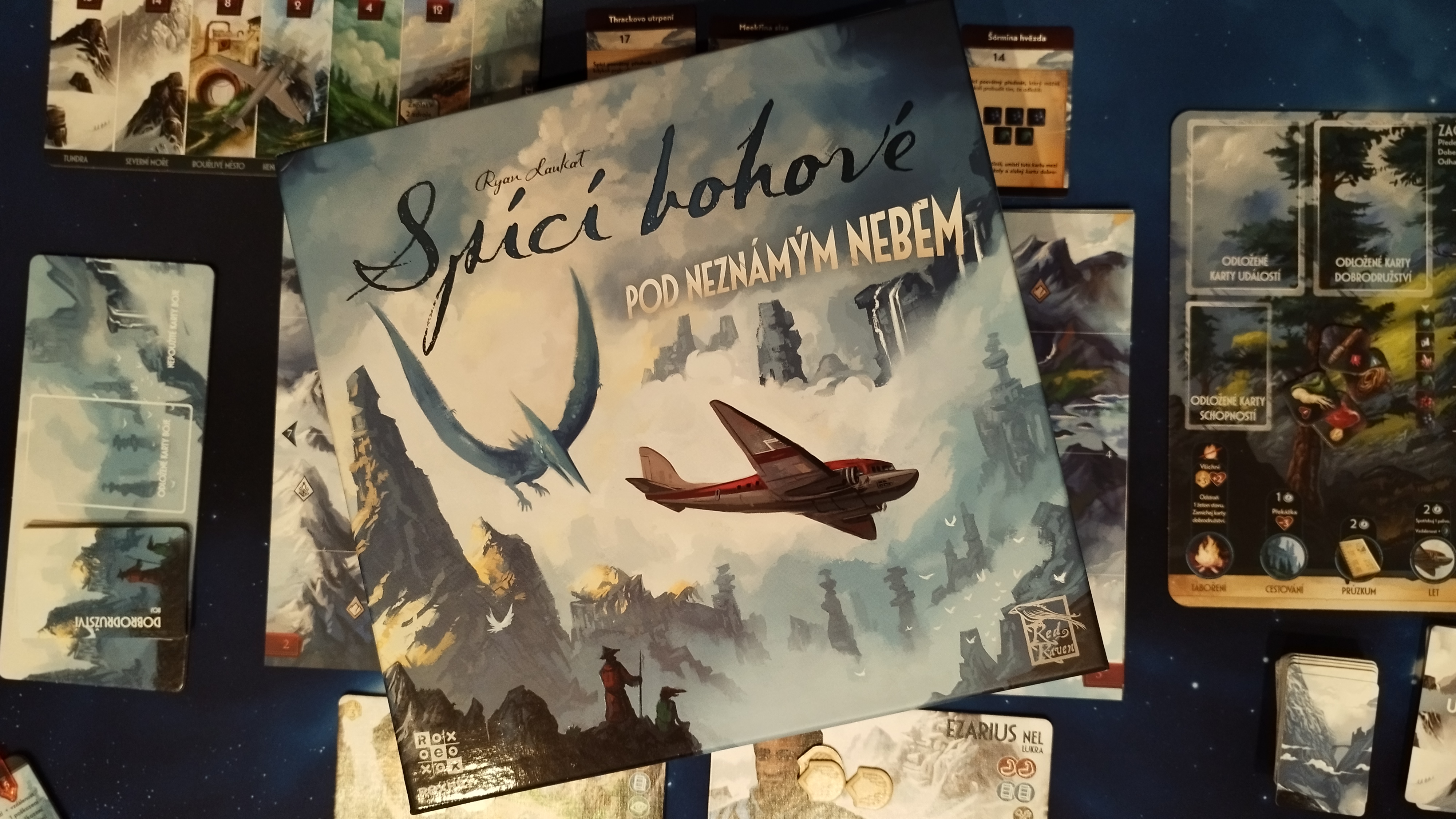 Spící bohové: Pod neznámým nebem