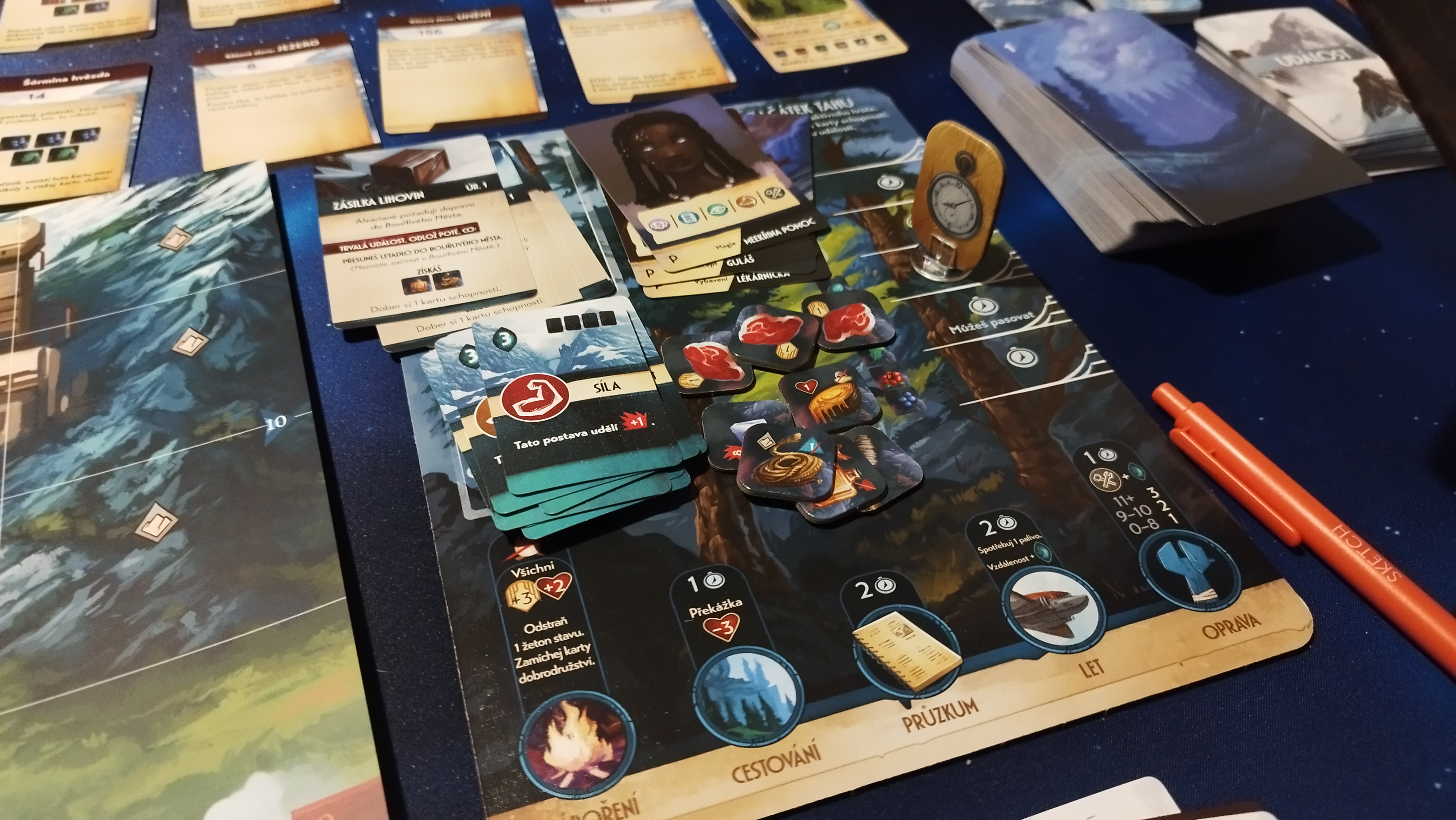 Spící bohové: Pod neznámým nebem