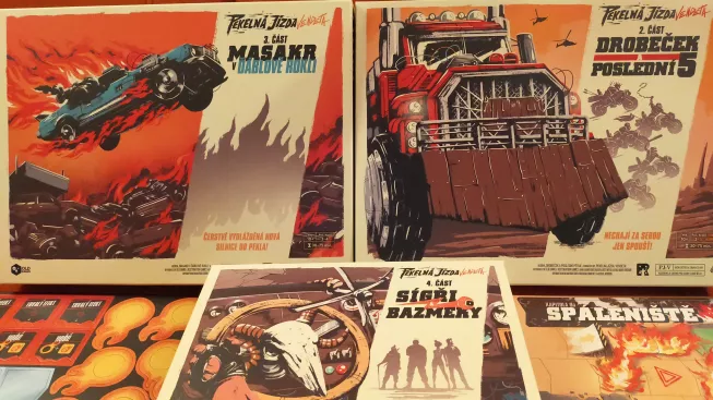 Pekelná jízda: Vendeta - trojice rozšíření