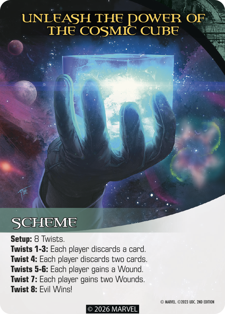 Legendary: A Marvel Deck Building Game (Second Edition)