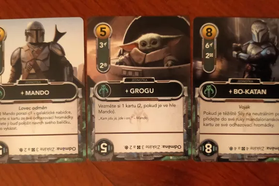 Mandalorian zajímavě rozšiřuje deckbuilding Star Wars