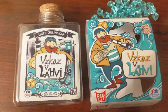 Pro koho je kostková slovní hra Vzkaz v láhvi?