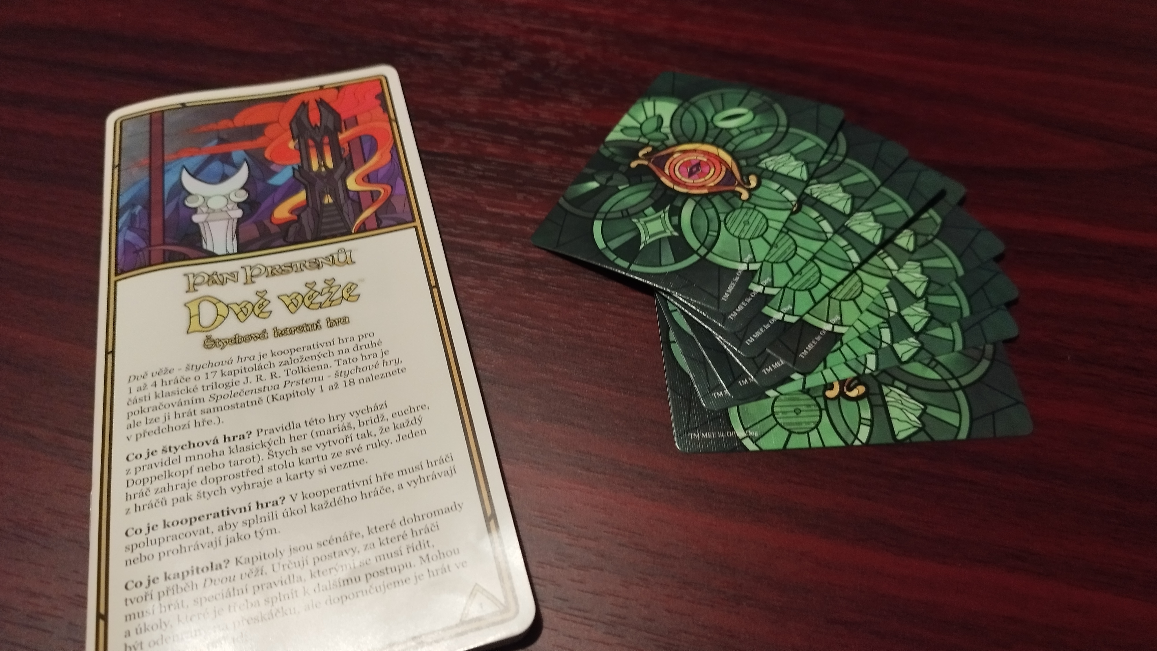 Pán prstenů: Dvě věže – Štychová karetní hra