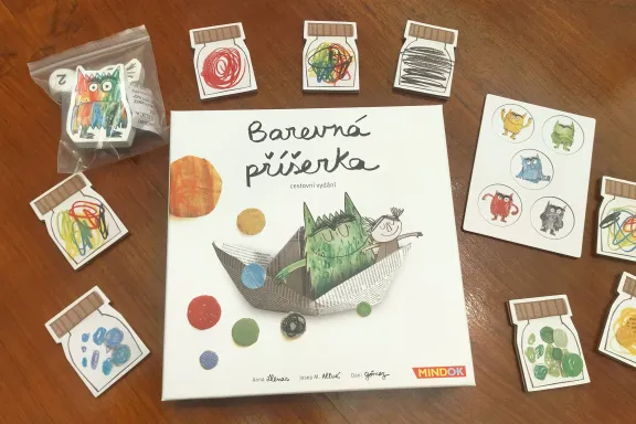 Barevná příšerka – recenze cestovního vydání hry, která dětem pomůže s emocemi