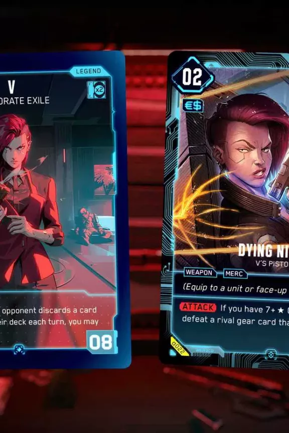 Cyberpunk TCG je třetí největší kampaní všech dob