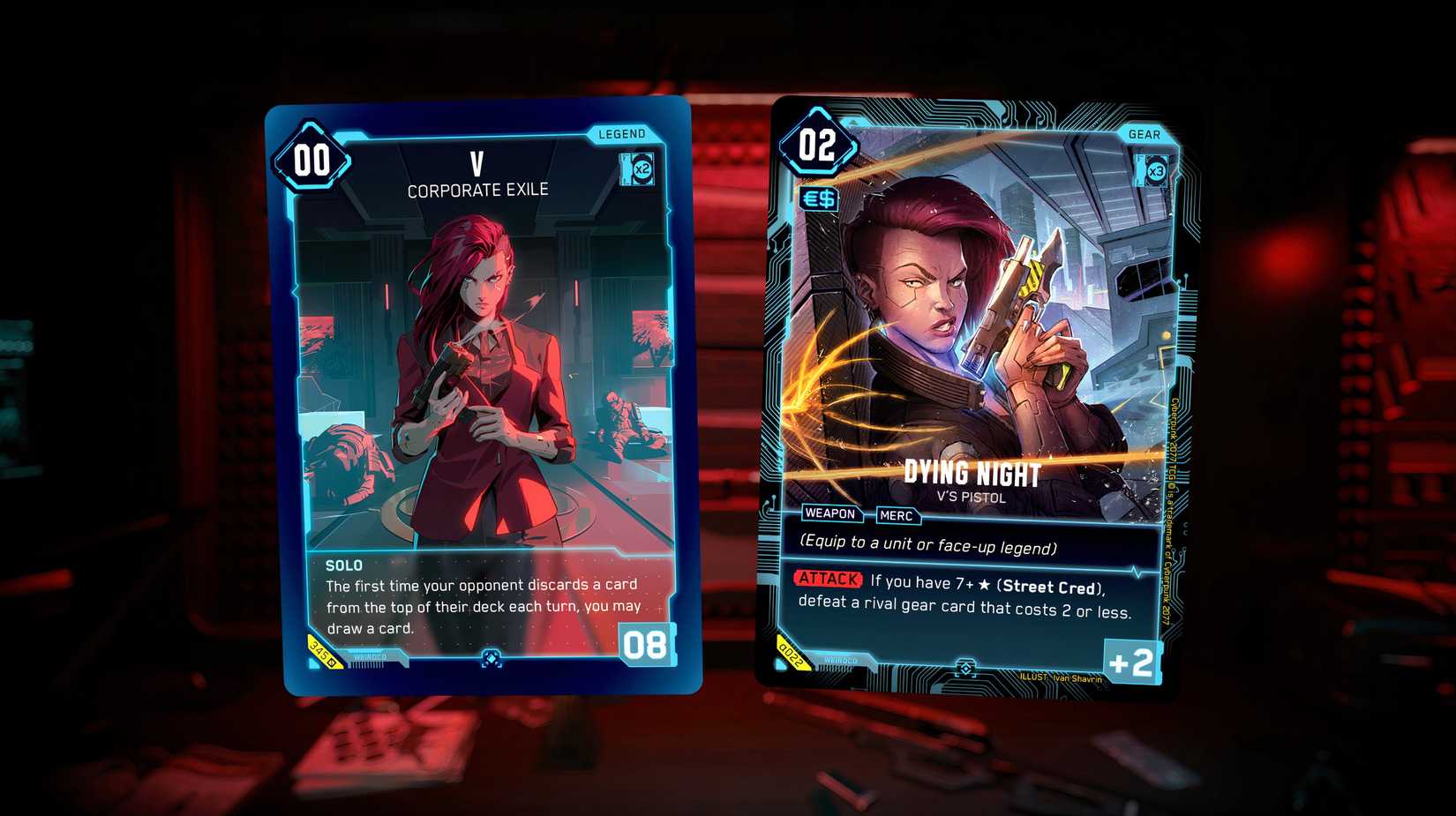 Cyberpunk Trading Card Game