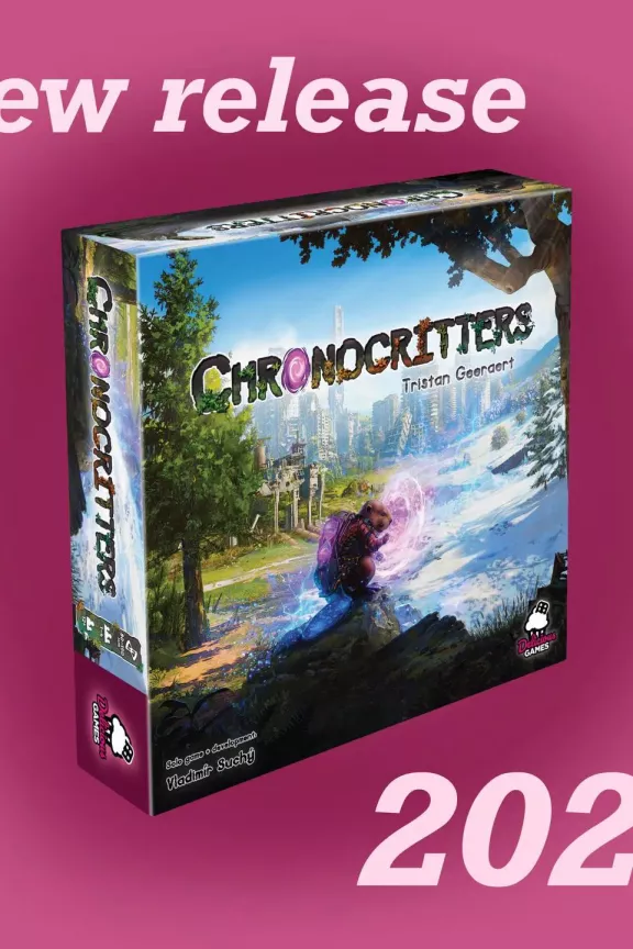 Chronocritters je nové náročné euro od Vladimíra Suchého a jeho týmu