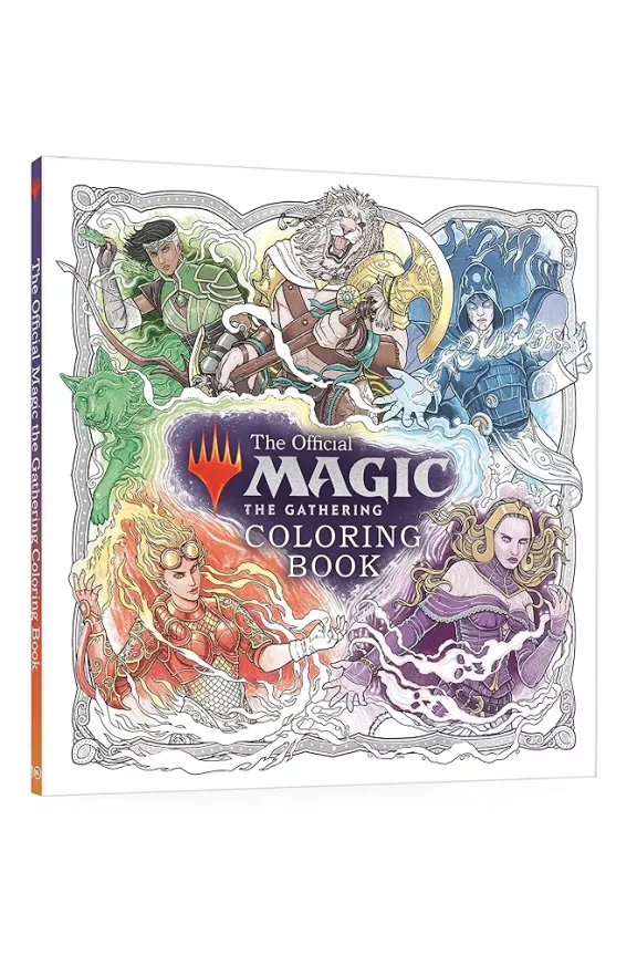 Uklidněte se s oficiálními omalovánkami ze světa Magic: The Gathering