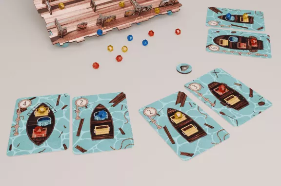 Rocking Raft představuje balanční herní plán a řadu pokladů