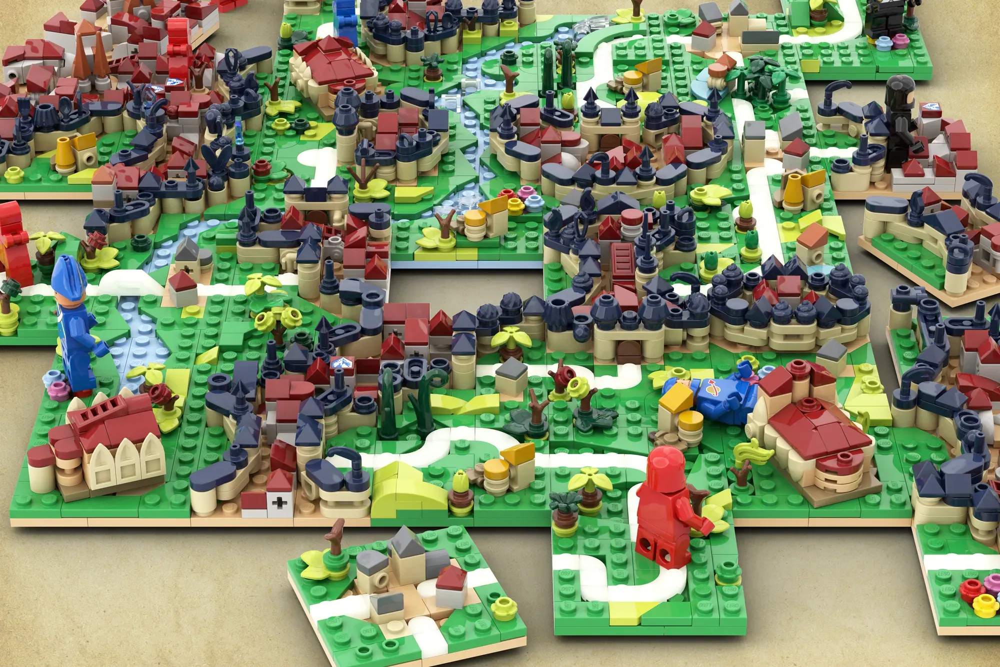 LEGO Carcassonne