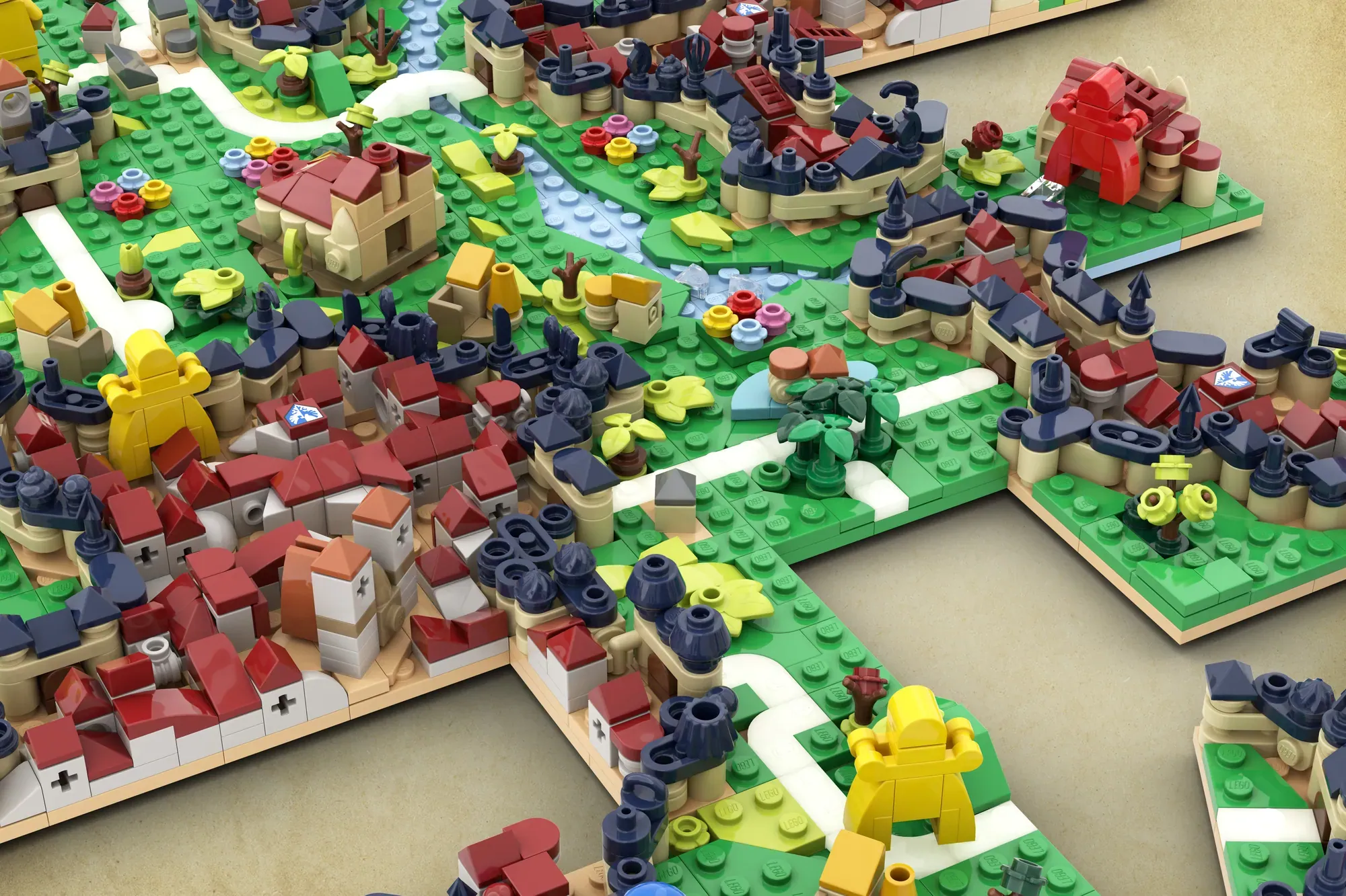 LEGO Carcassonne