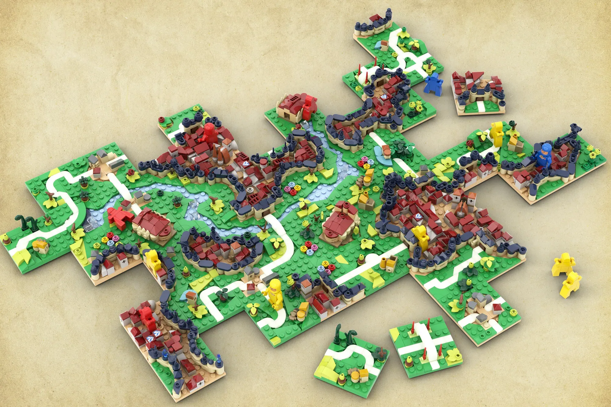LEGO Carcassonne