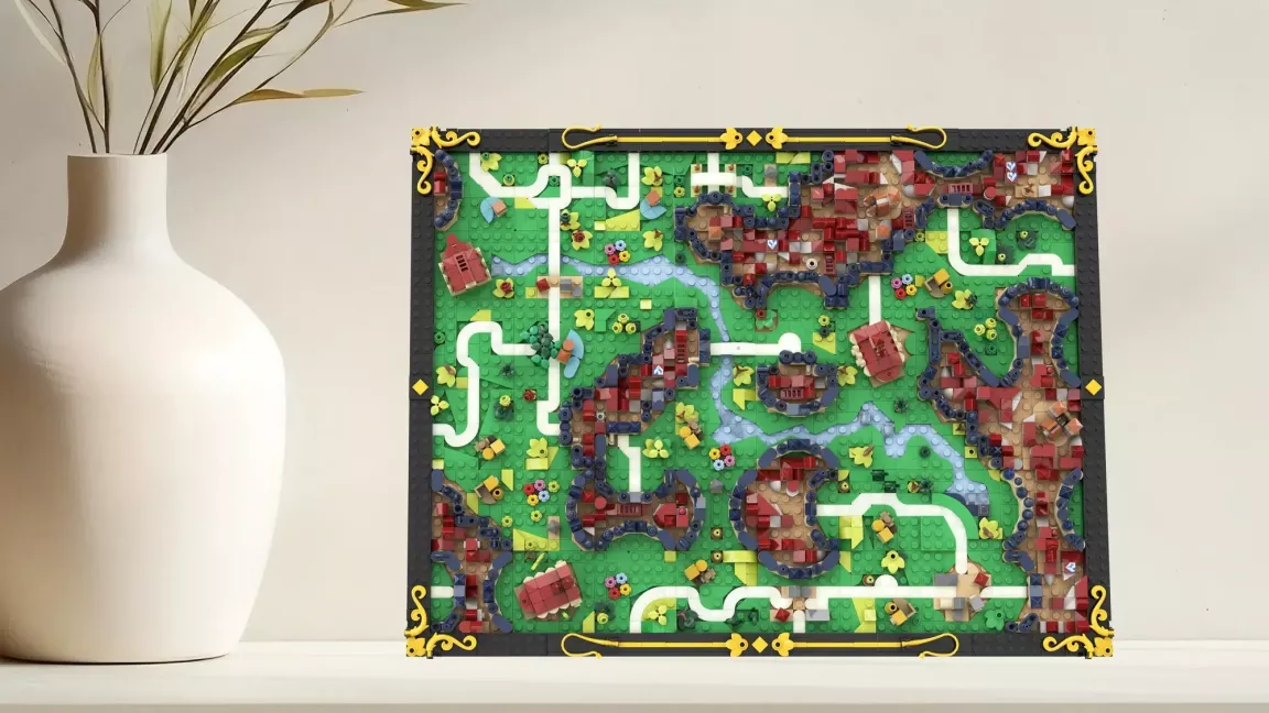 Chcete legendární Carcassonne v LEGO variantě? Existuje malá naděje