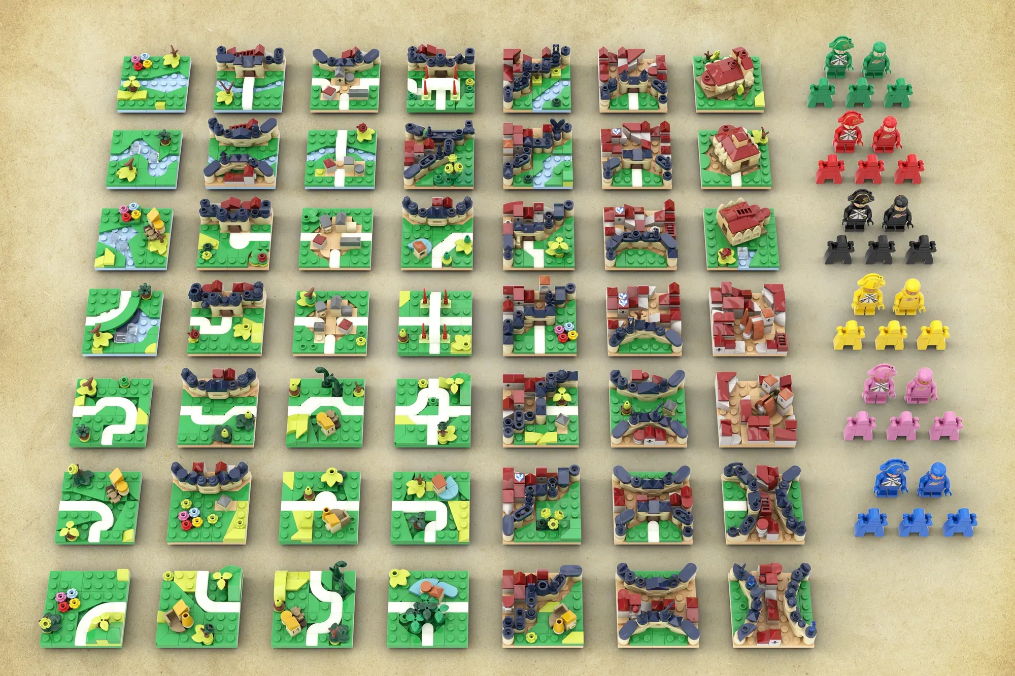 LEGO Carcassonne
