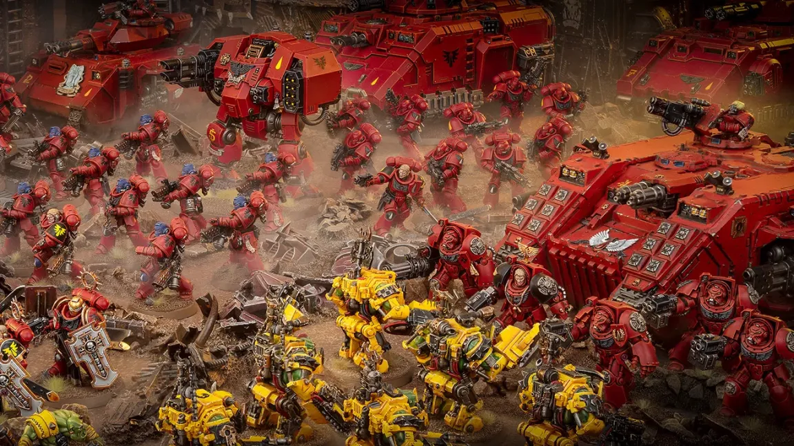 Warhammer 40,000 nabídce nový kodex o Vesmírných mariňácích ve třech podobách