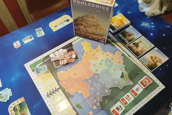 Jak dopadl cyklistický výlet po Francii ve hře Pohlednice?