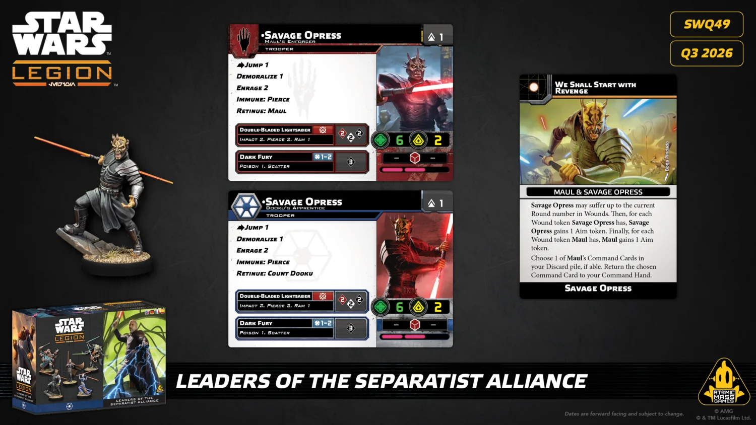 Star Wars: Legion – novinky 2026/2027