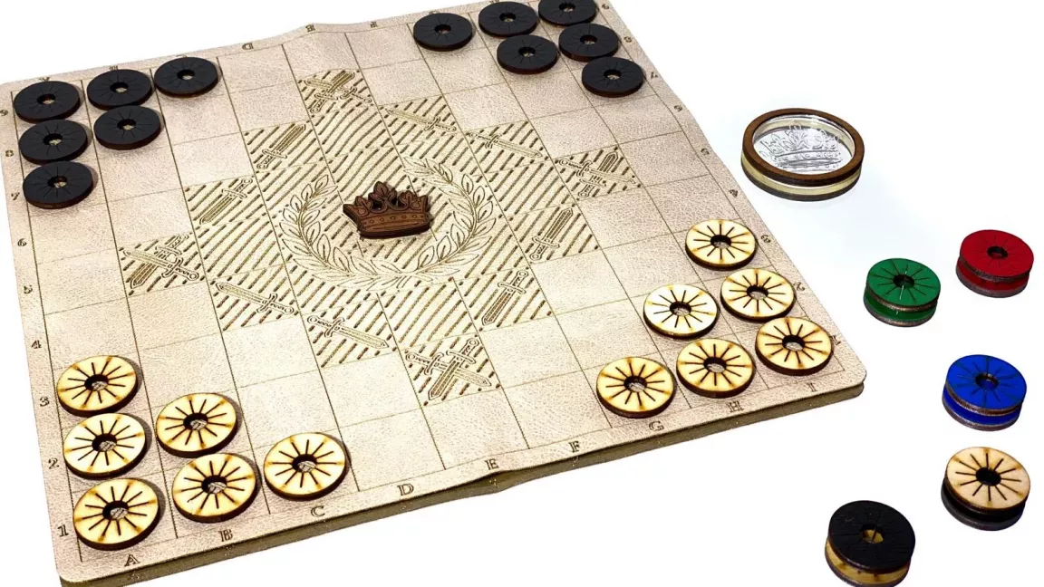 Česká logická hra Amoriax vyzývá šachy, go i hnefatafl