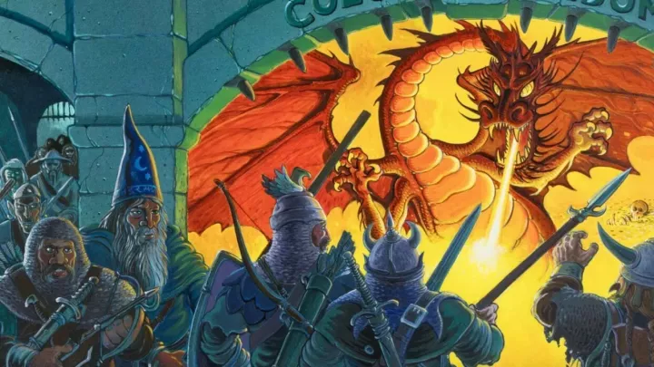 Stařičké omalovánky ze světa Dungeons & Dragons se vydražily za víc než milion korun
