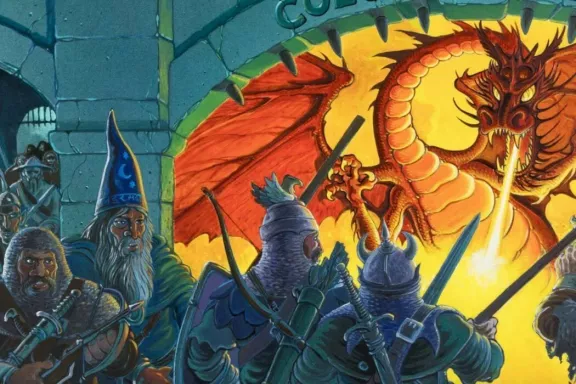 Stařičké omalovánky ze světa Dungeons & Dragons se vydražily za víc než milion korun
