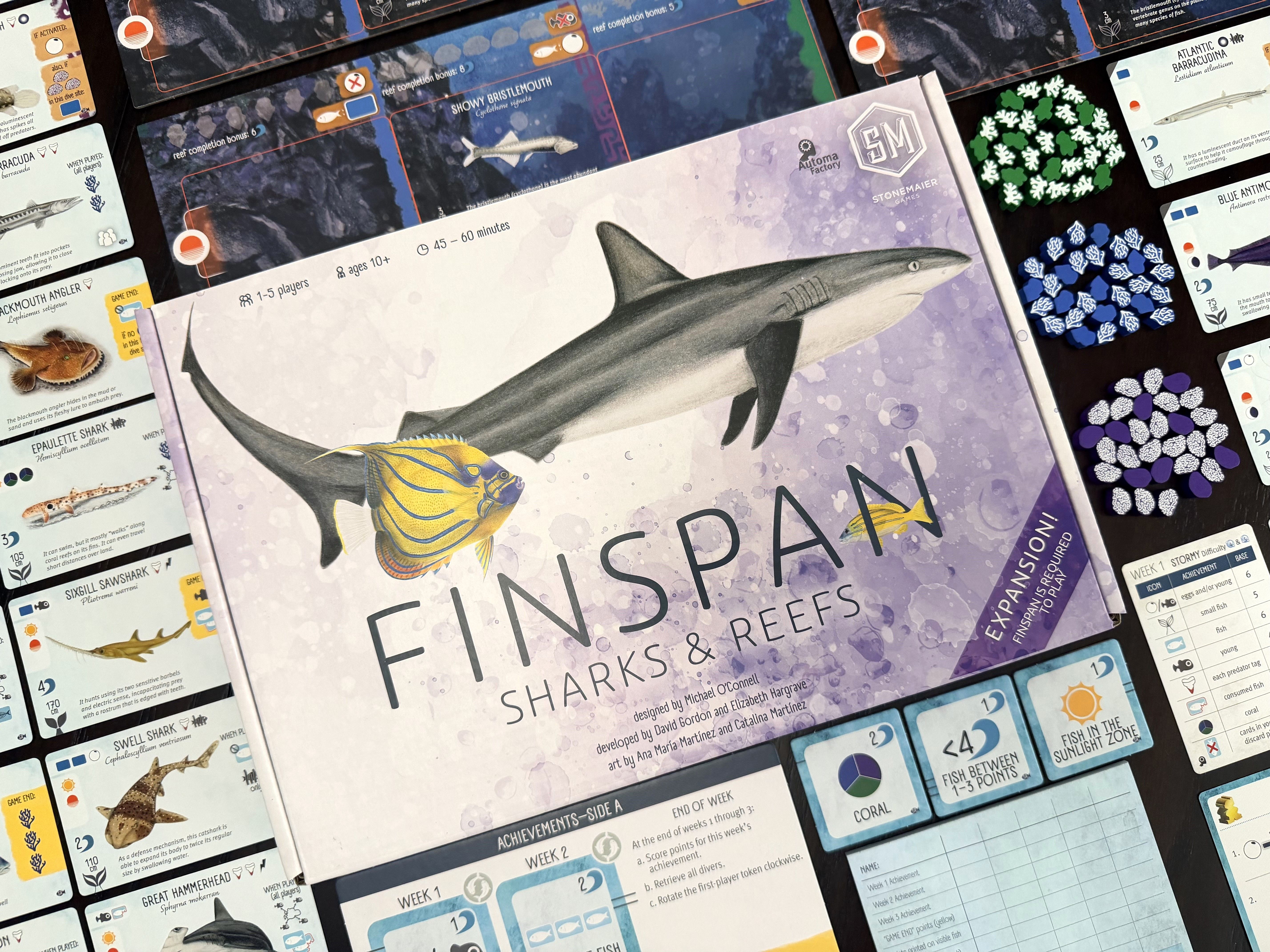 Finspan: Sharks & Reefs