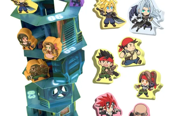 Chystá se další deskovka ze světa Final Fantasy. Ascend the Shinta Tower míří na zručnost a rodiny