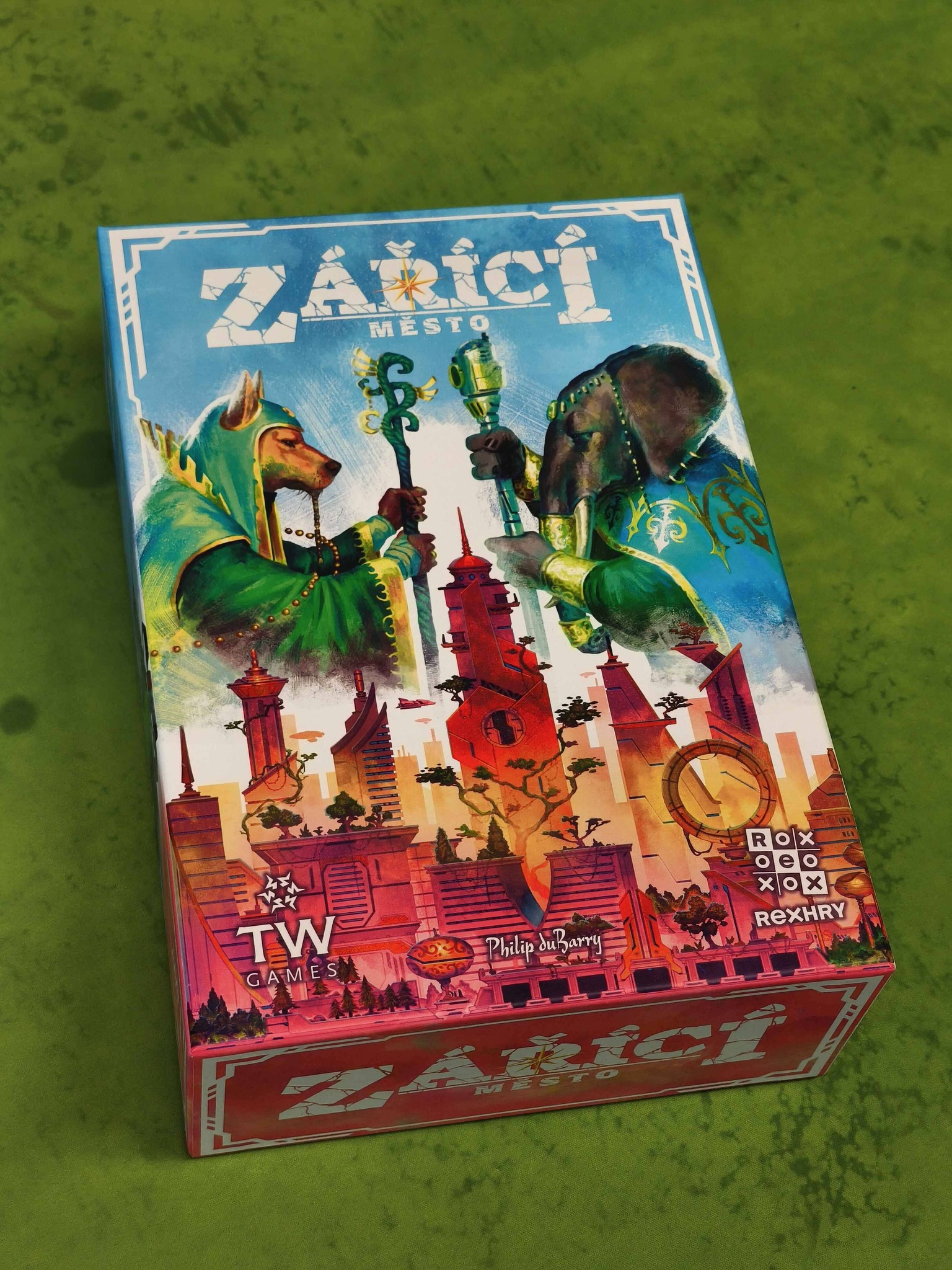Zářící město