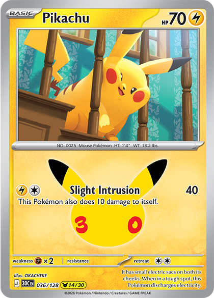 Pokémon TCG: 30th Anniversary set