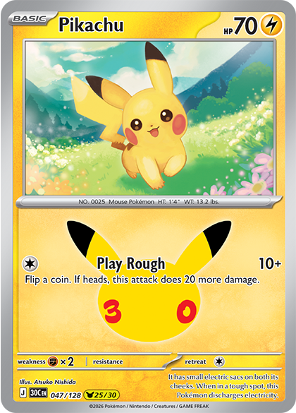 Pokémon TCG: 30th Anniversary set