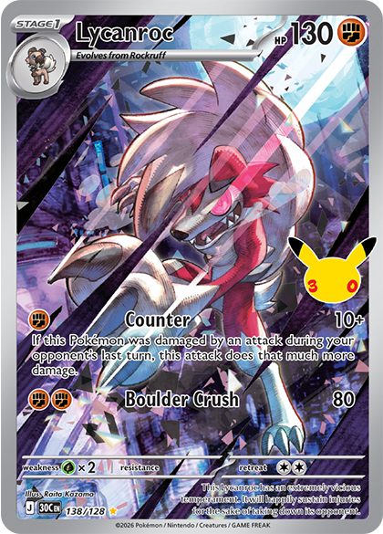 Pokémon TCG: 30th Anniversary set