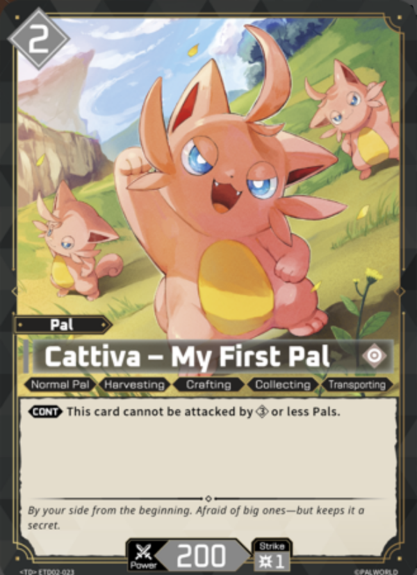 Palworld Official Card Game