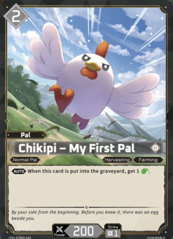 Palworld Official Card Game