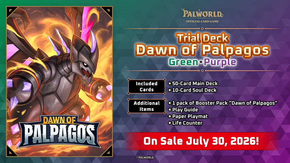 Palworld Official Card Game