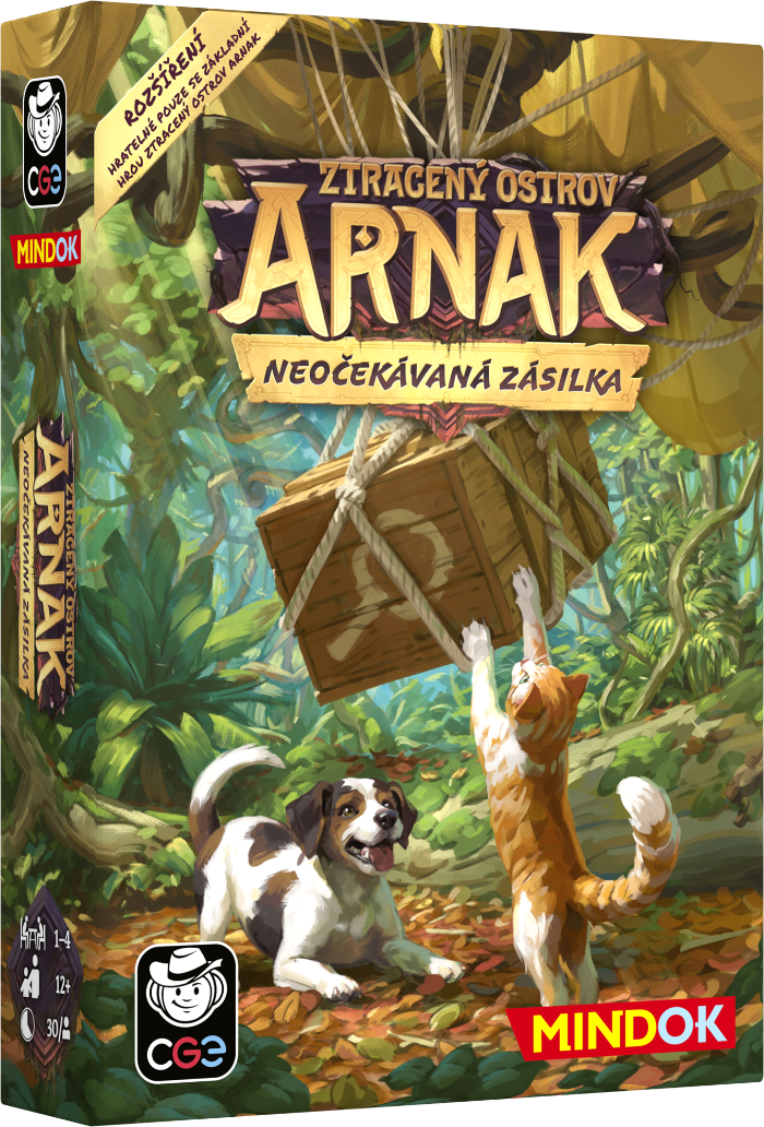 Ztracený ostrov Arnak: Neočekávaná zásilka
