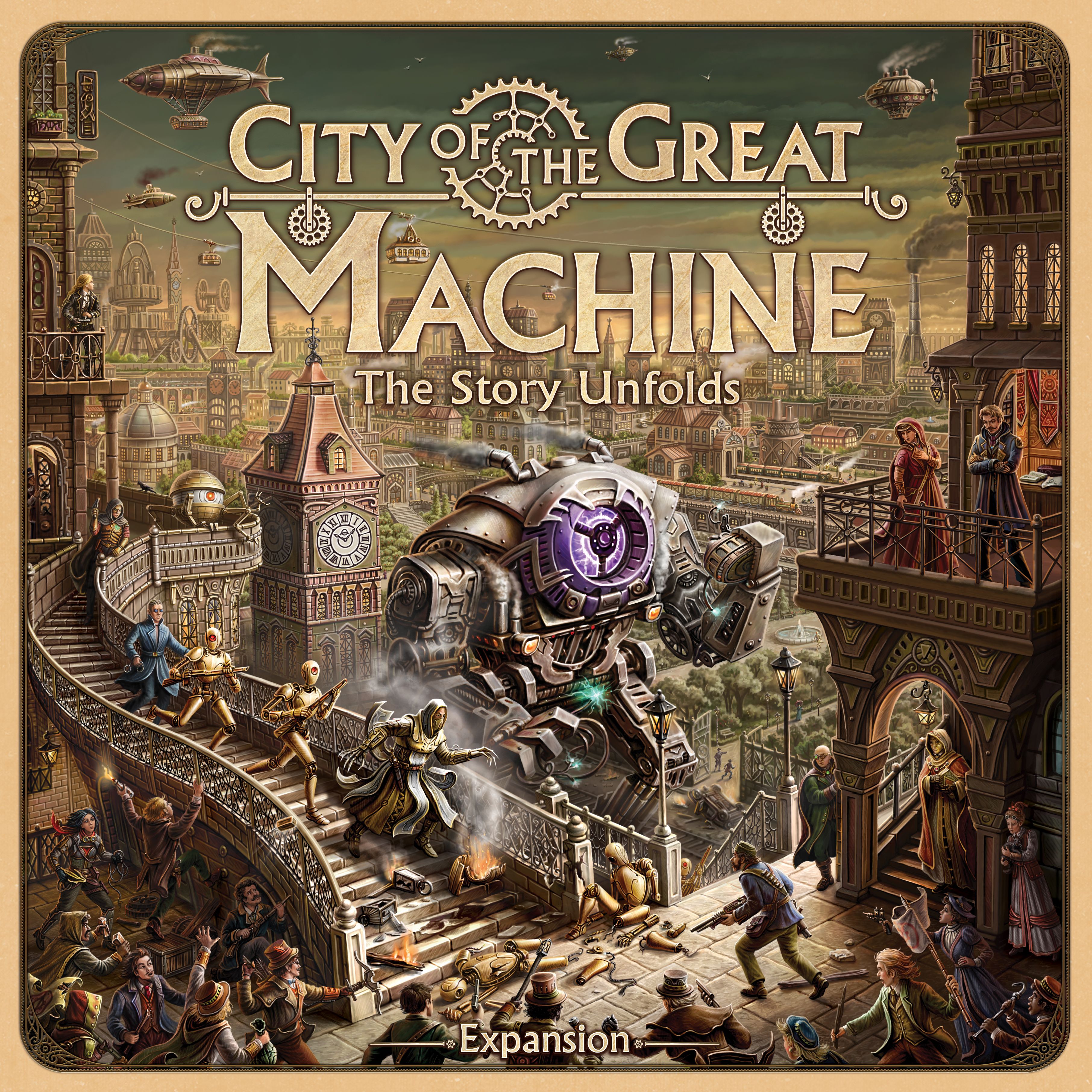 City of the Great Machine: The Story Unfolds