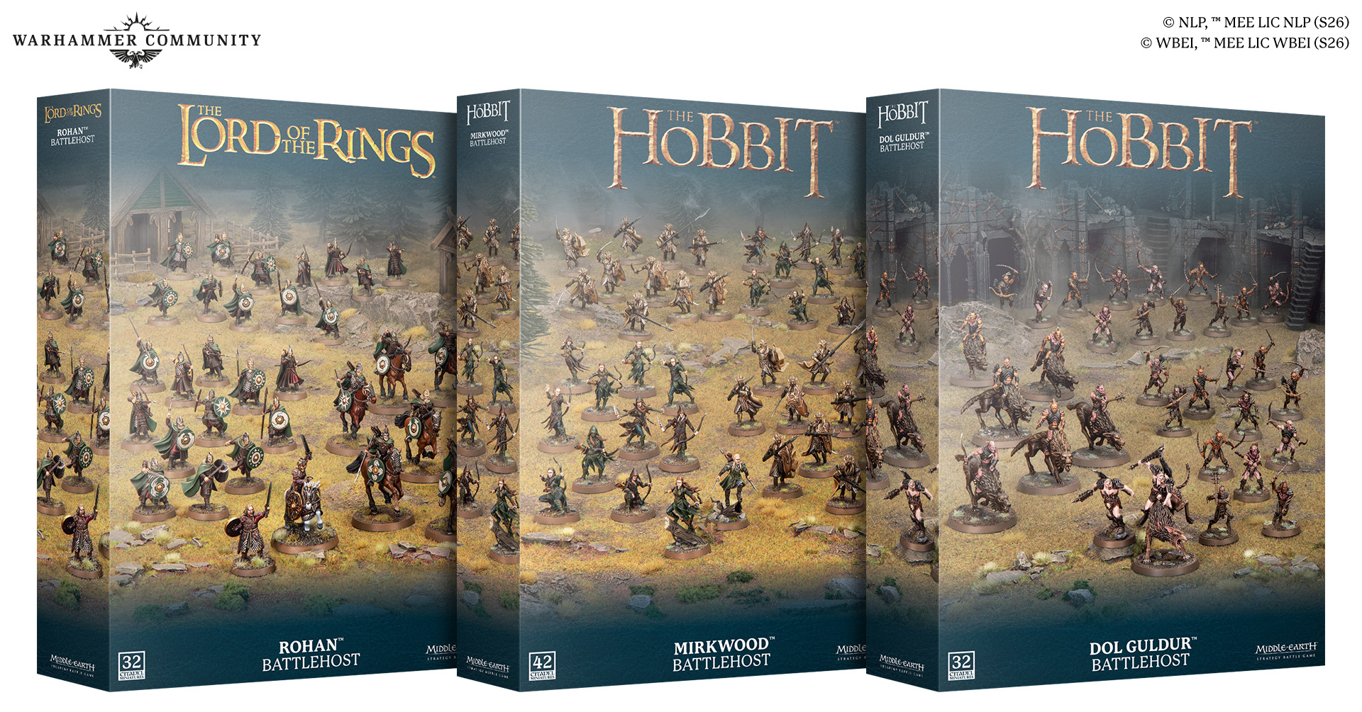 Middle-Earth: Battlehost sets