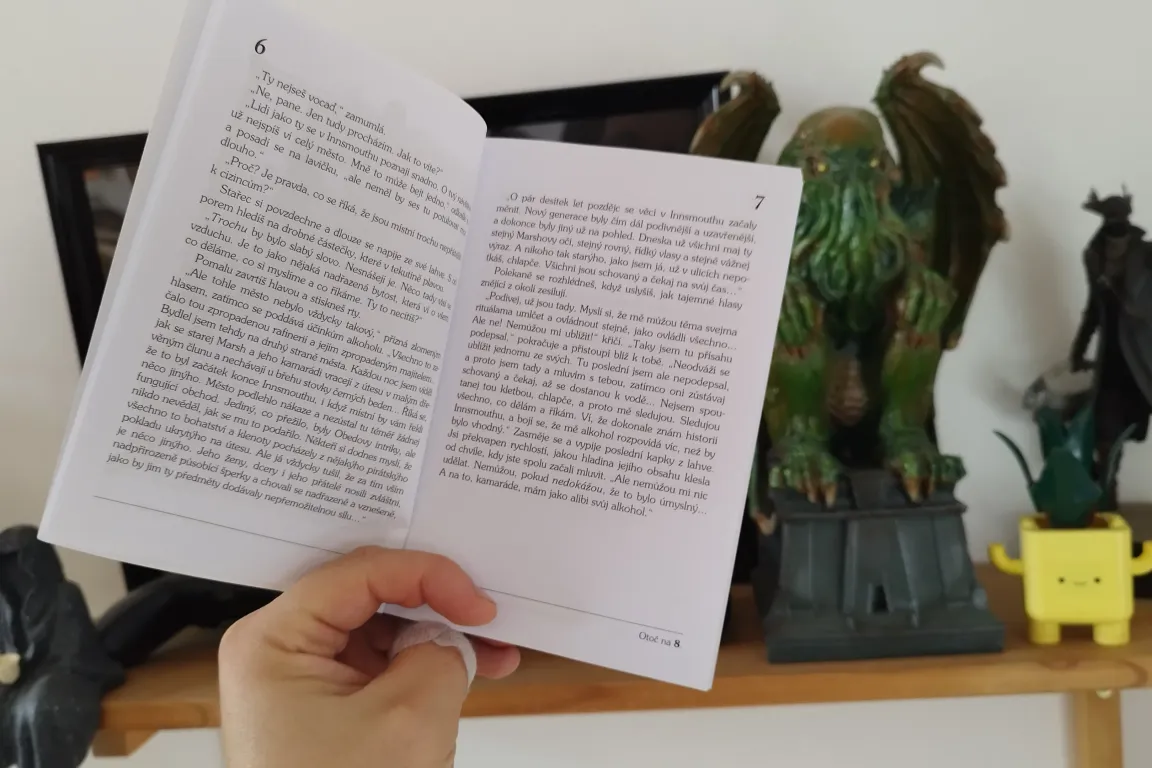 Opět je čas si zvolit Cthulhu. Jak si stojí gamebook Stín nad Innsmouthem?