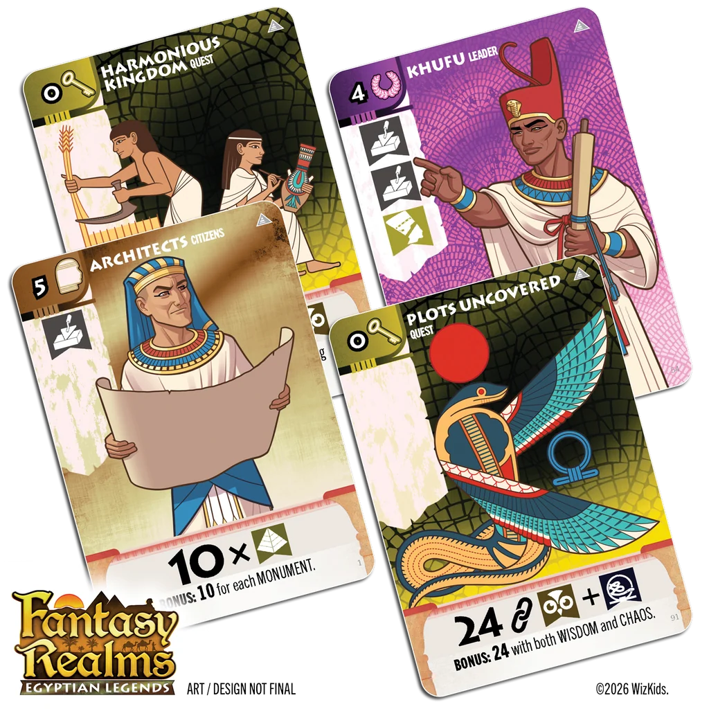Fantasy Realms: Egyptian Legends