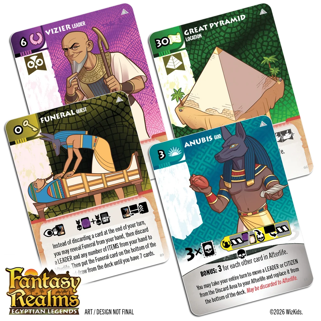 Fantasy Realms: Egyptian Legends
