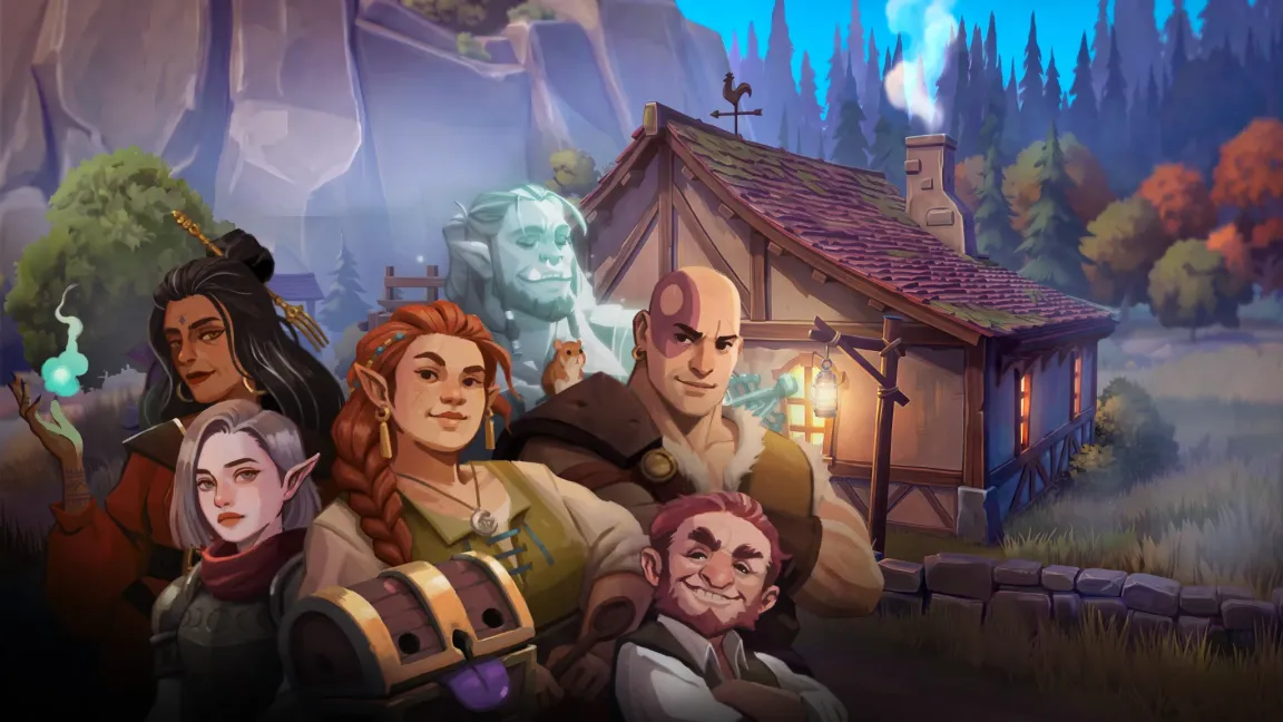 Buďte středobodem začátku každého dobrodružství. D&D Long Rest Tavern slibuje správu taverny