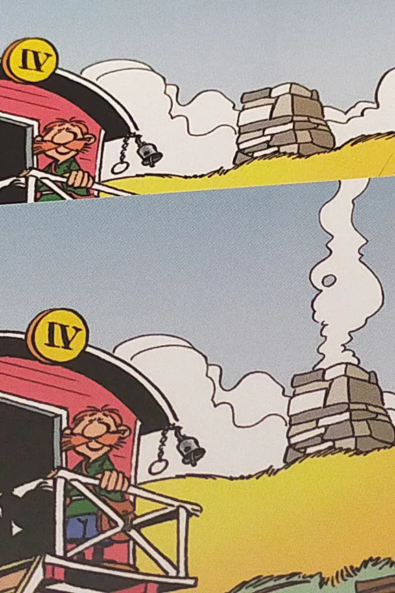 Kdo najde více rozdílů u oblíbených komiksových hrdinů Asterixa a Obelixe?